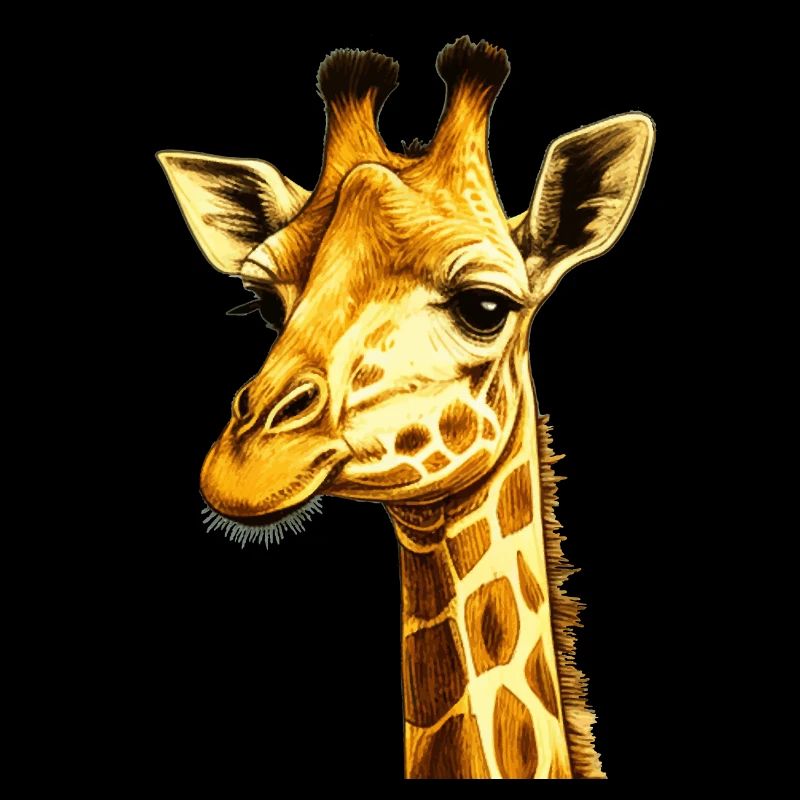 Giraffe Head Gift