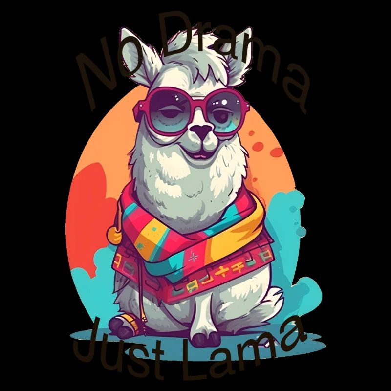 No drama just lama.