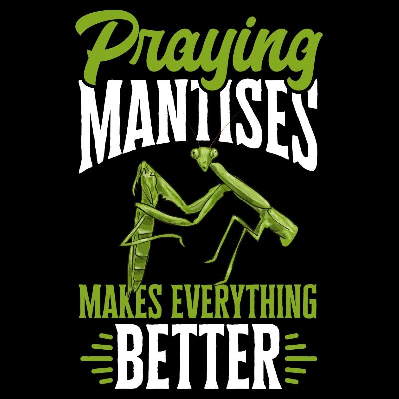 Praying mantis, insect collector, entomologist
