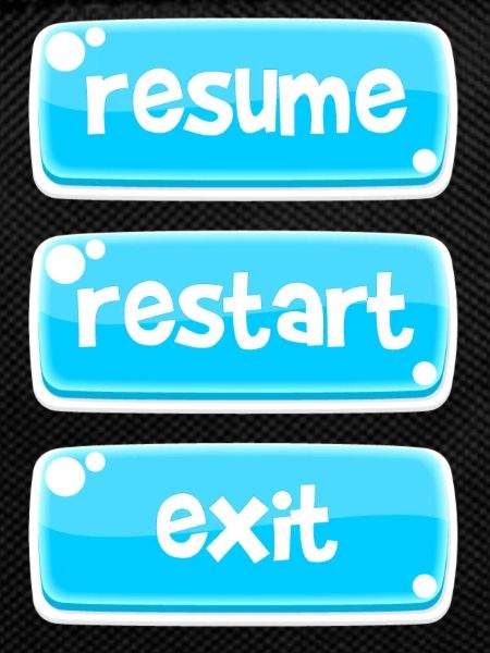 Game menu