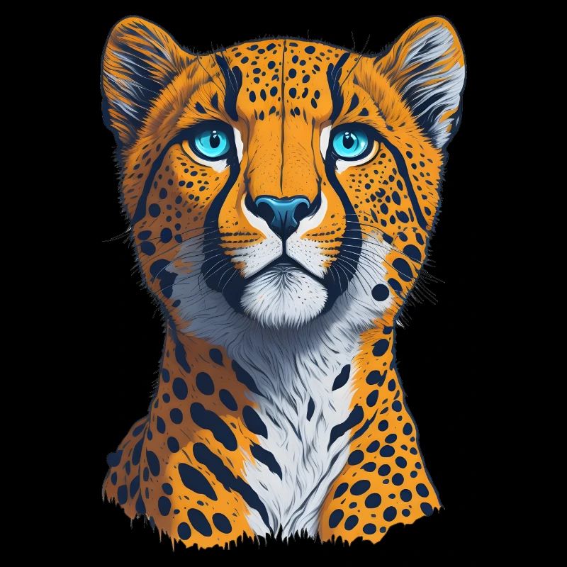 Gepard I Raubkatze der Savanne Afrikas I Geschenk