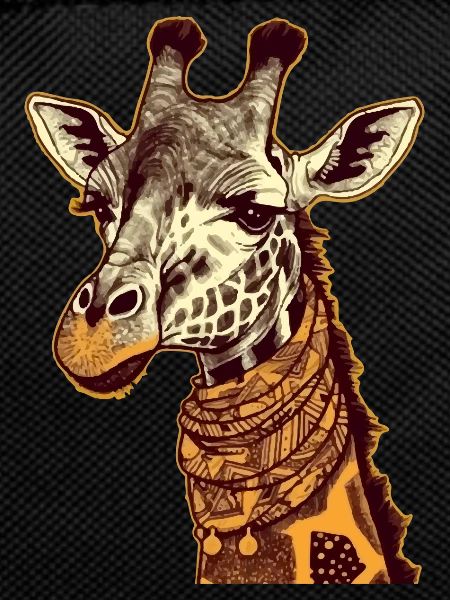 Lydia die Giraffe