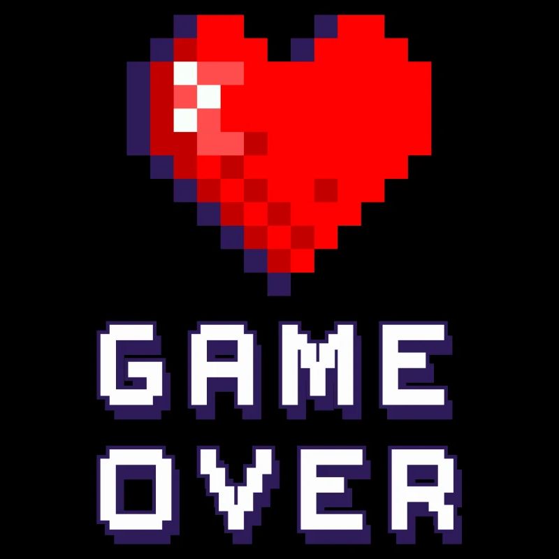 Game Over purple 3