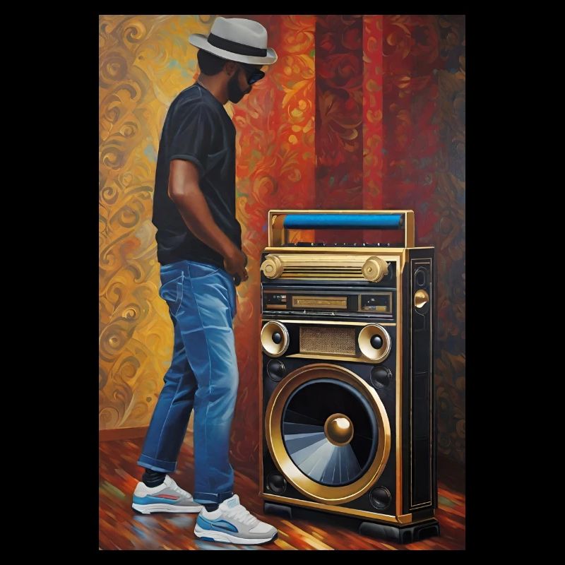 Old School Ghetto Blaster