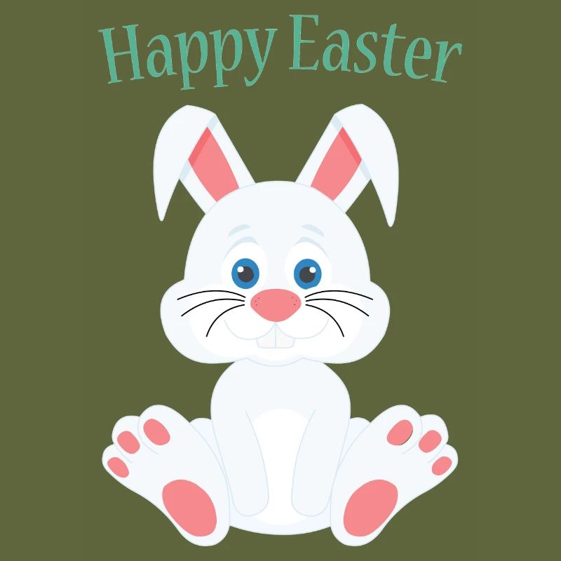 Cute easter bunny