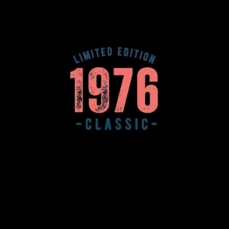 Limited Edition 1976 tshirt gift