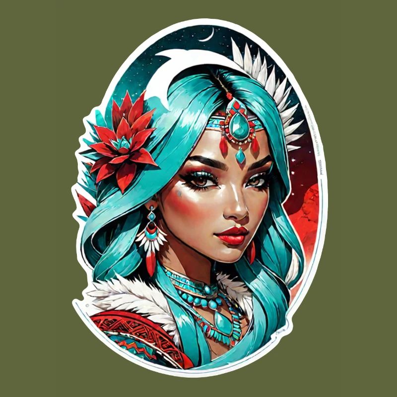 princesse indienne - aztek