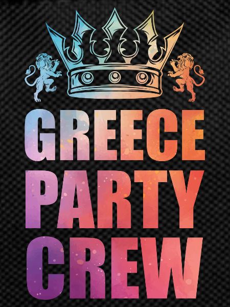 Greece Party Crew Saying