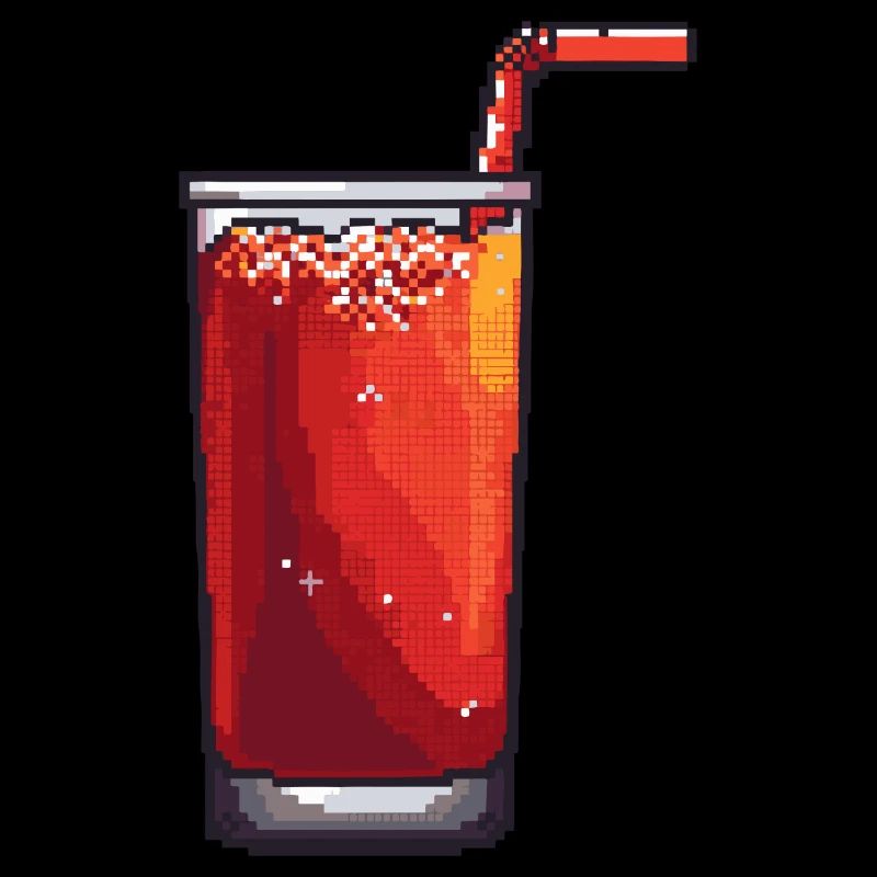 Boisson gazeuse Pixel Gamer