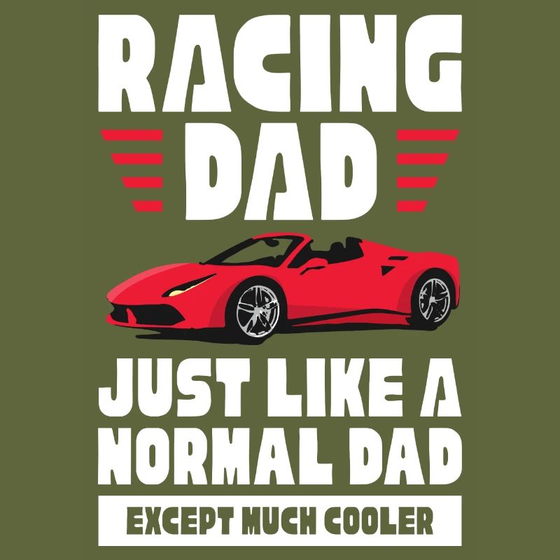 Papa de course comme un design normal mais beaucoup plus cool