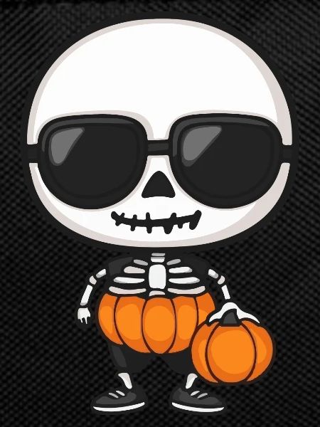 Zombie Halloween Skeleton Cool