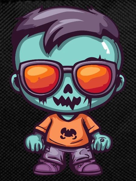 Zombie Halloween Cool