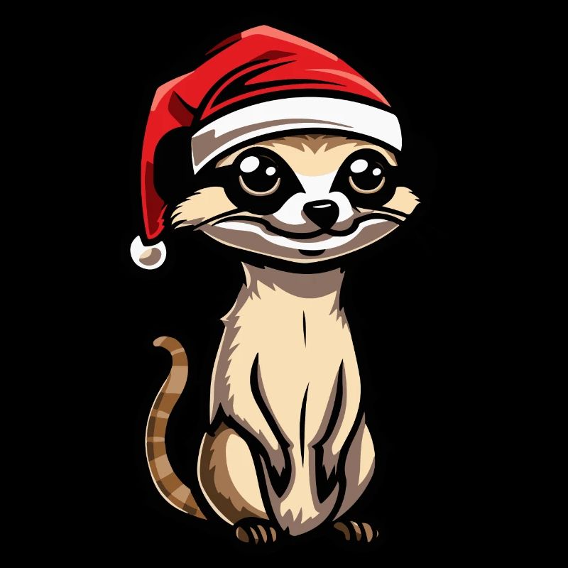 Erdmännchen Weihnachten