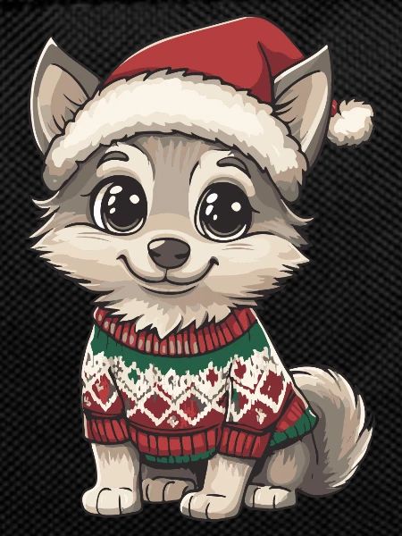 Wolf Weihnachten Comic