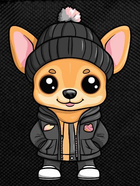 Chihuahua Dog Stylish
