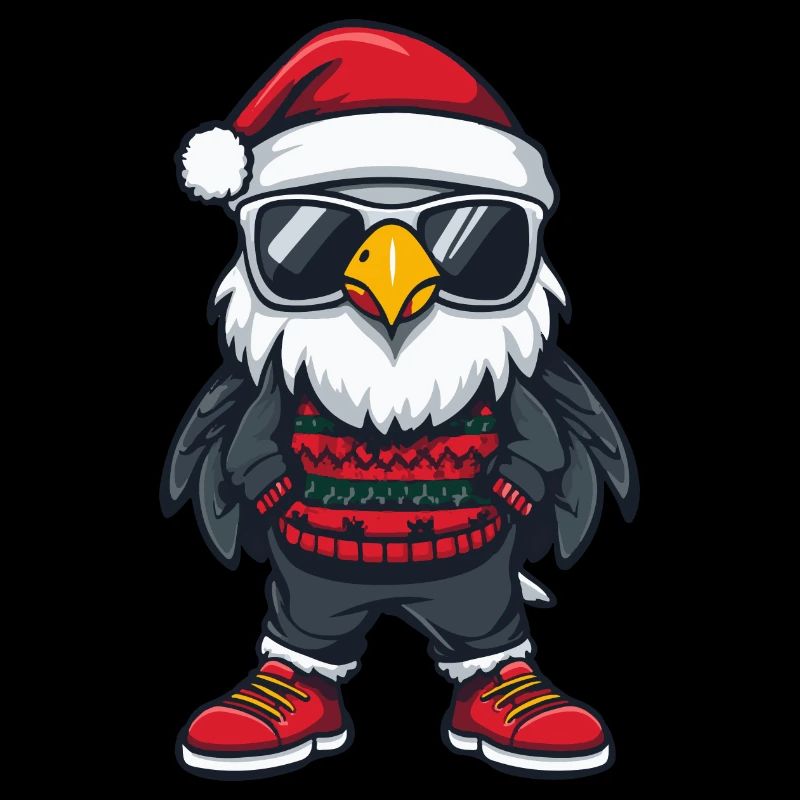 Eagle Christmas Ugly Christmas