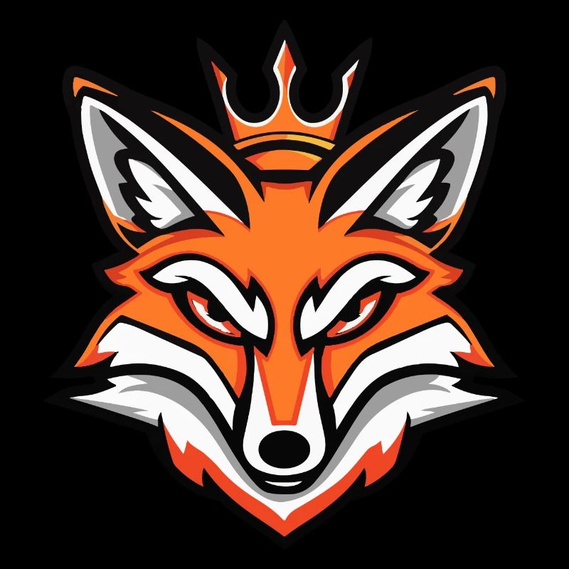 Couronne de tête de renard