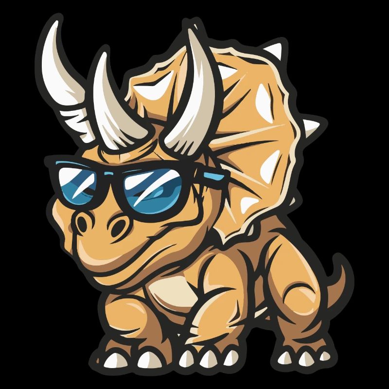 Dinosaurier triceratops Tier