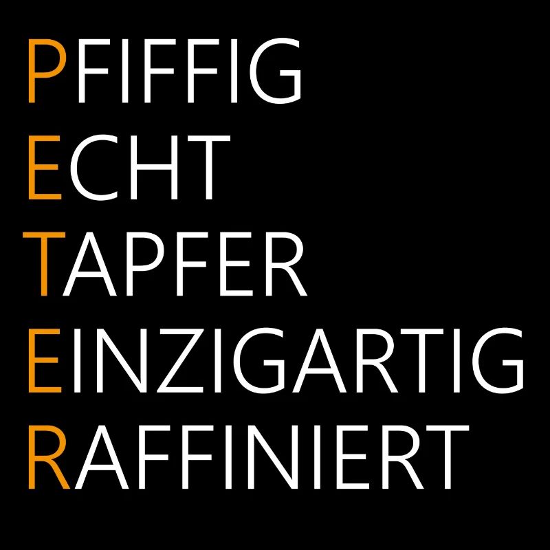 Peter Name Geschenk