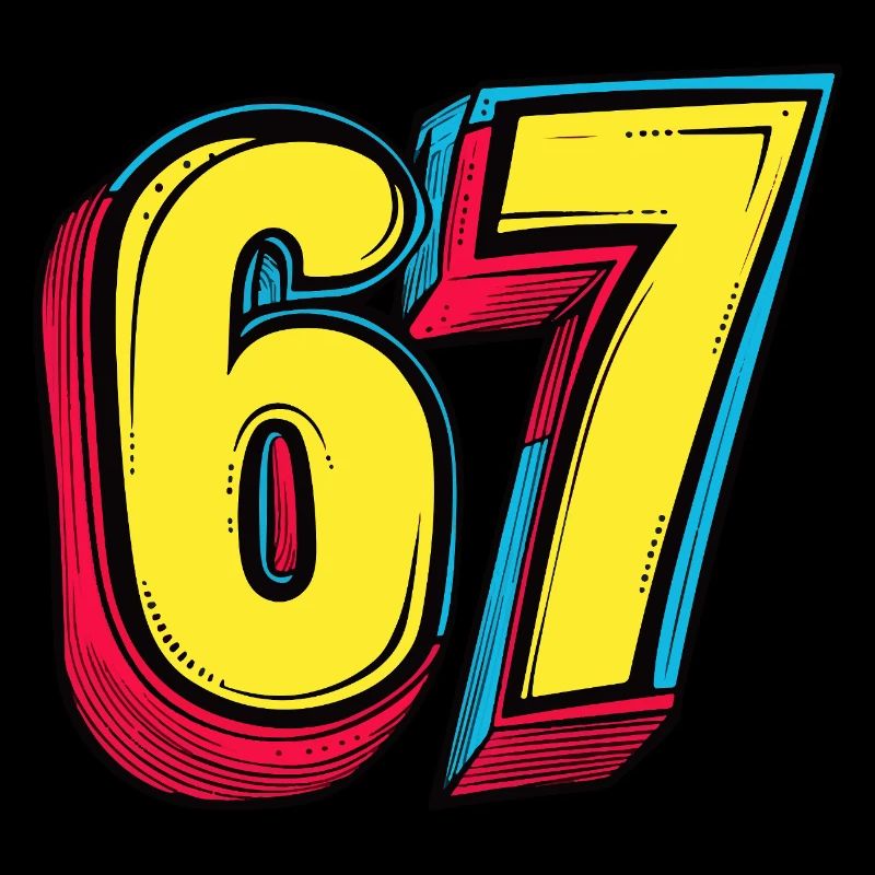 67 Number Symbol