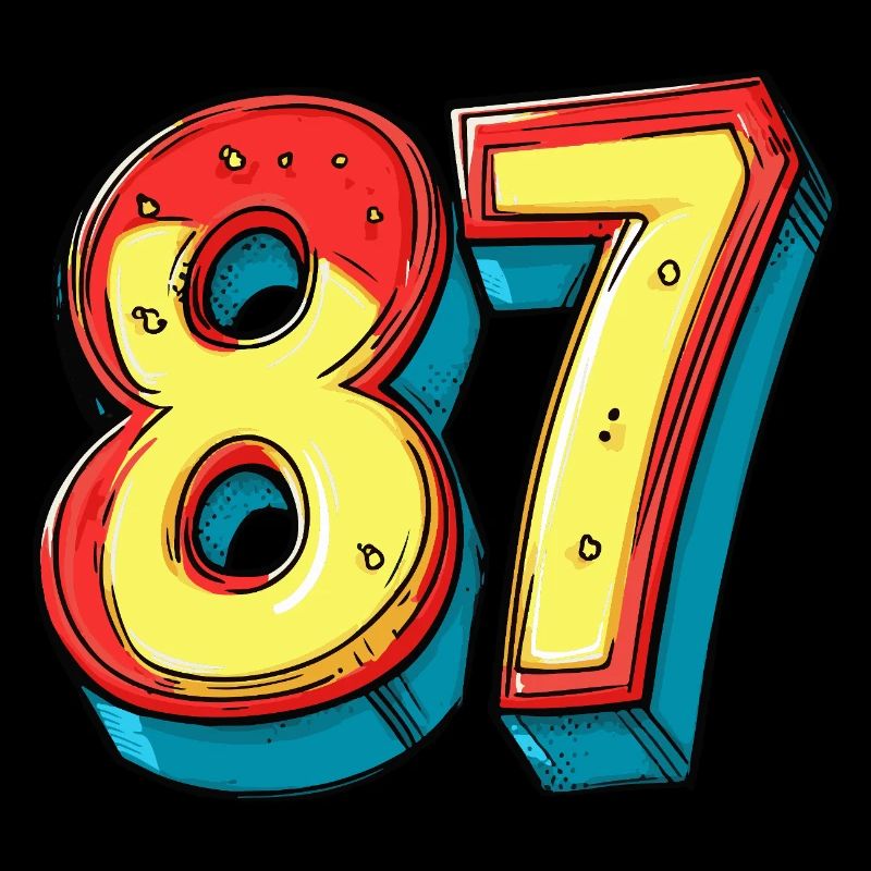 87 Symbole numérique