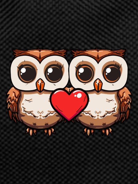 Owl Couple Valentine's Day