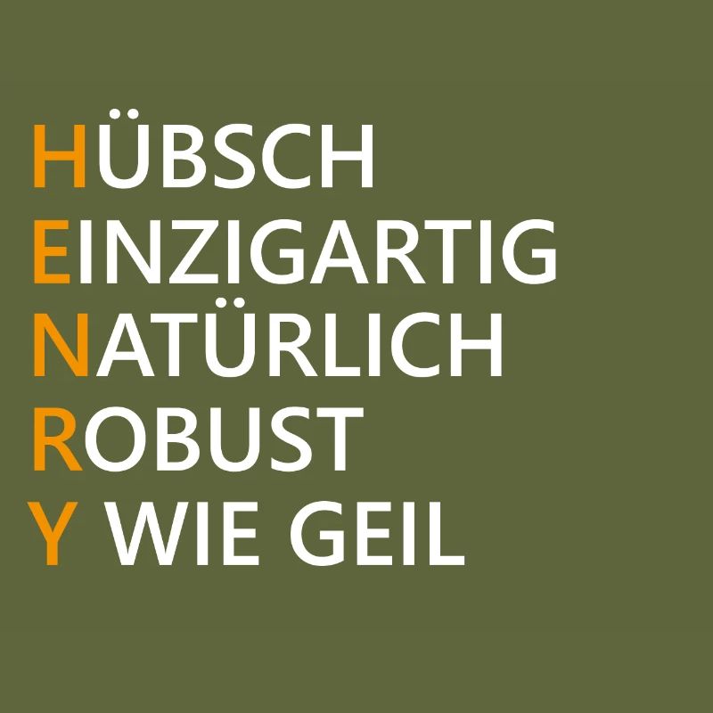 Henry Name Geschenk