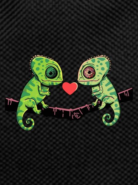 Chameleon Couple Valentine's Day
