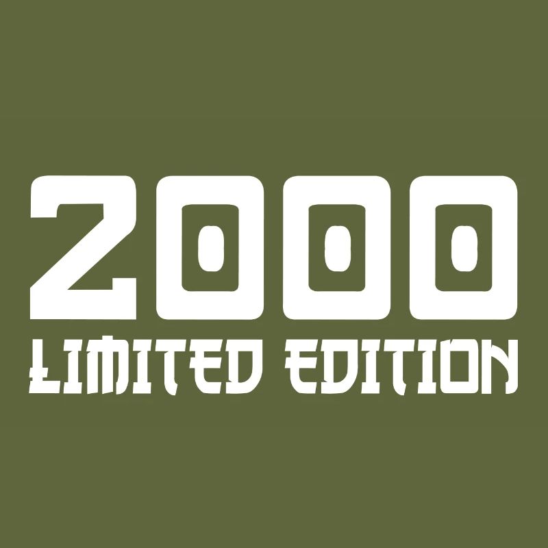 Limited edition 2000