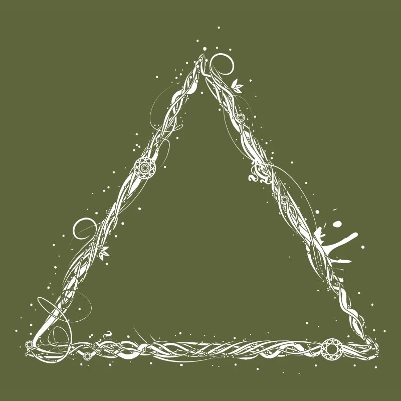 triangle blanc
