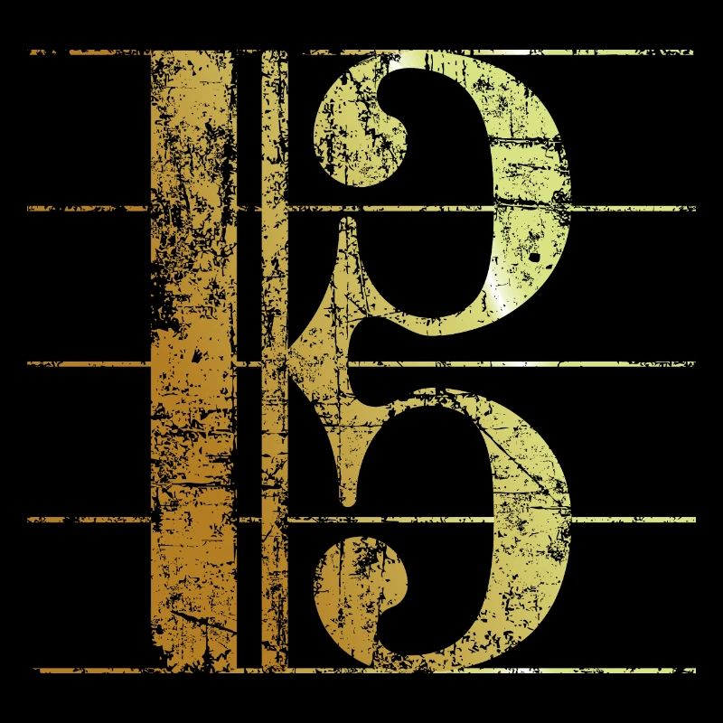 Alto Clef Ancient Gold