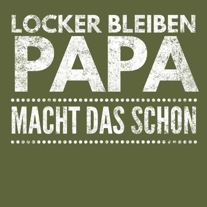 Locker Papa macht das schon Handwerker Geschenk