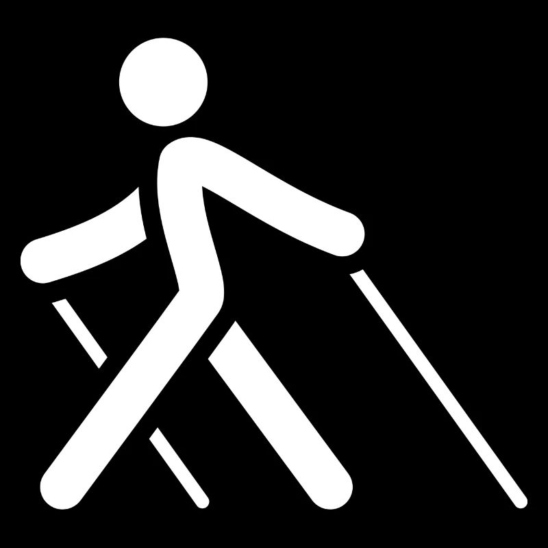 Pole walking
