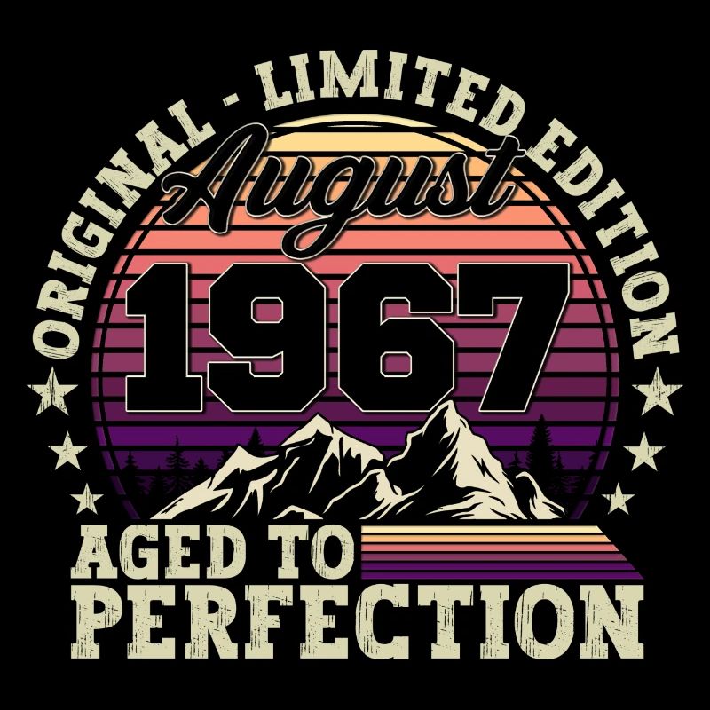 Original Août 1967 55th Birthday Fun Gift