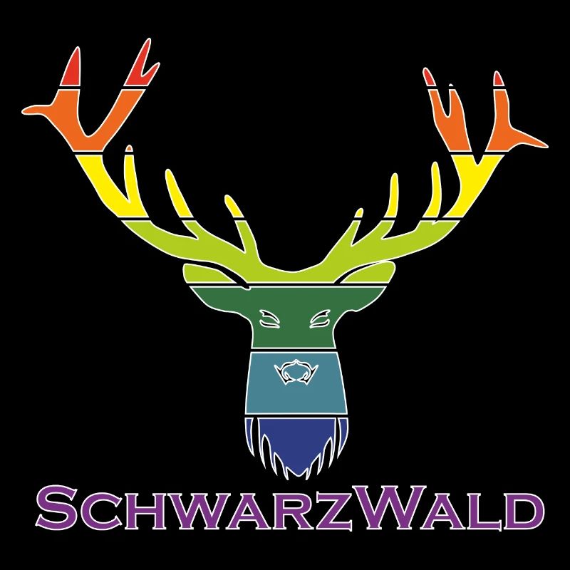 Schwarzwald Hirsch - Multi Color