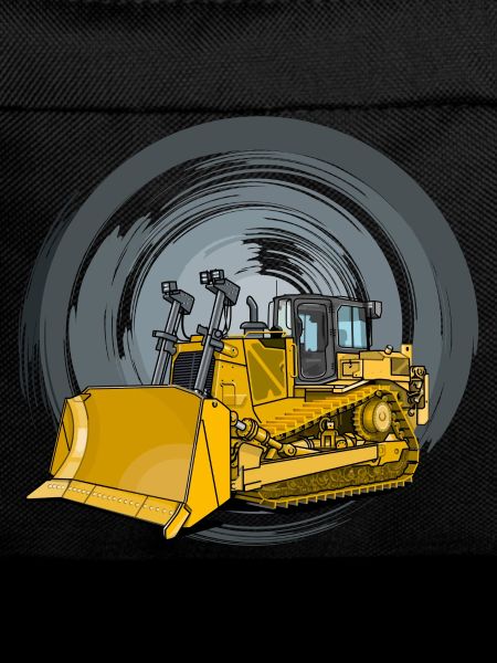 Bulldozers, bulldozers, track scrapers
