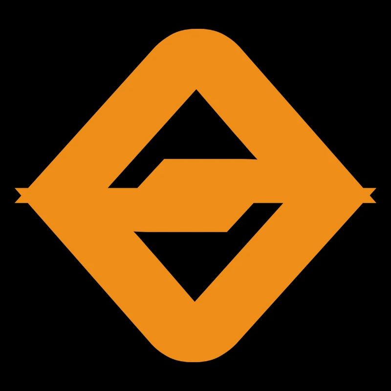 Cool digital badge emblem logo