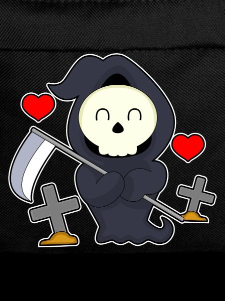 Grim Reaper Halloween Grave