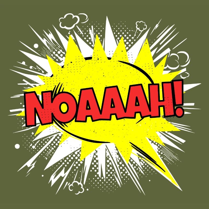 Noah Name Funny Speech Bubble Noaaah!