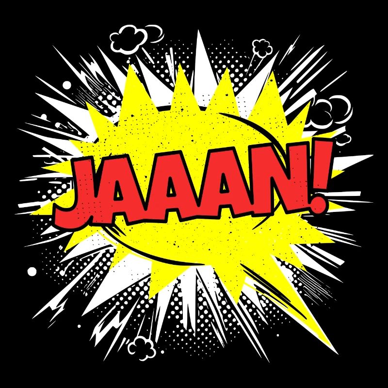 Jan Nom Funny Speech Bubble Jaaan !