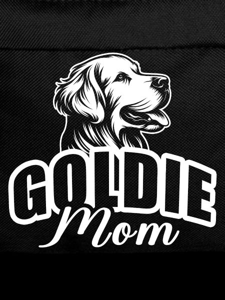 "Goldie Mom" mit Hundekopf
