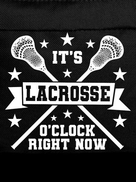 Es ist Lacrosse Zeit