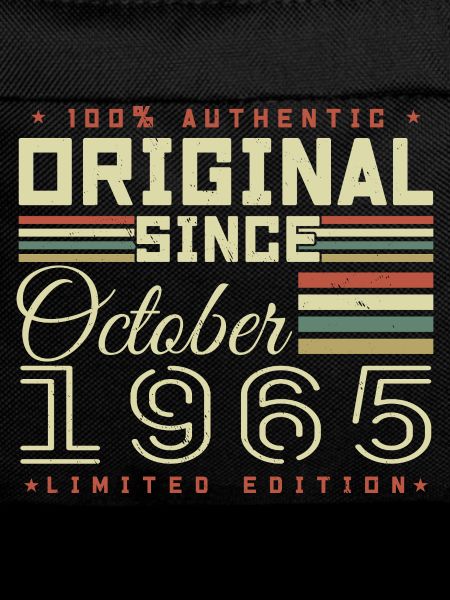 Legendary since October 1965 | October 1965