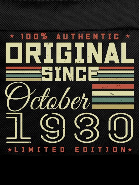 Legendary Since October 1980 | October 1980