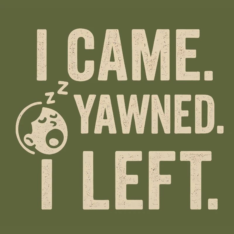Sleepy Gawn Left Tee Design