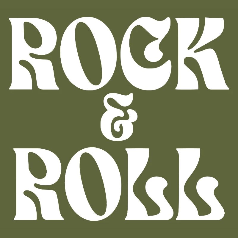 Rock & Roll Retro Typography