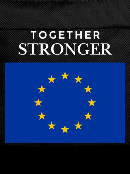 Stronger together EU flag