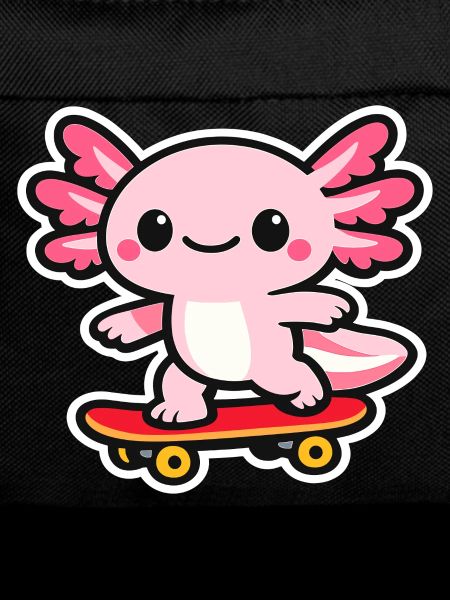 Skateboard Axolotl
