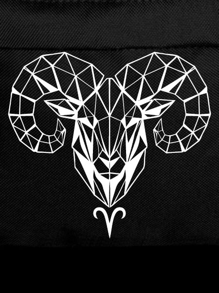 Geometrischer Widderkopf