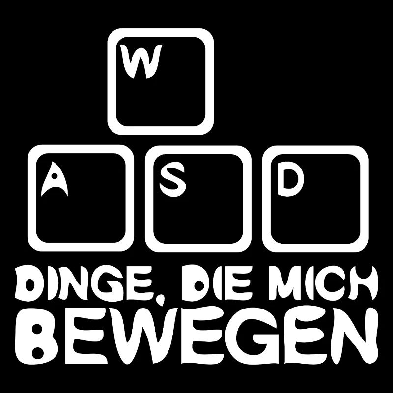 W A S D Dinge die mich bewegen PC Computer WASD